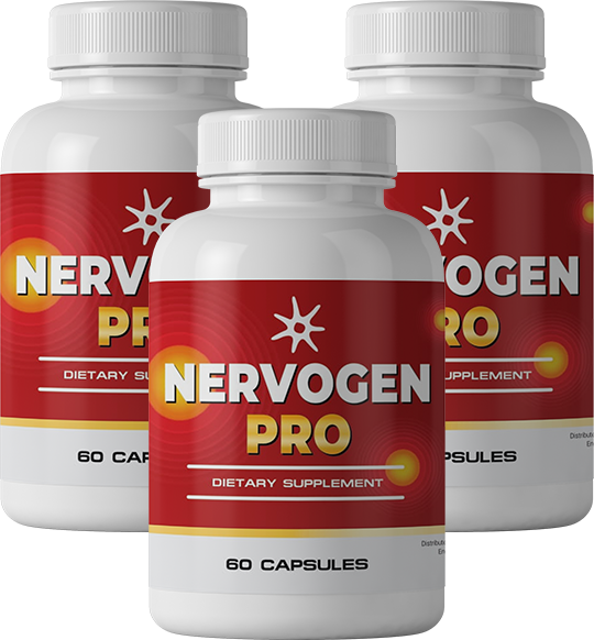 Nervogen Pro natural nerve pain supplement bottle